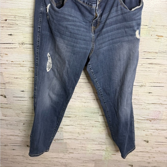 Torrid Jegging Jeans size 22W distressed blue - Picture 2 of 6